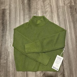 NWT Lululemon Merino Wool Blend Ribbed Turtleneck Sweater